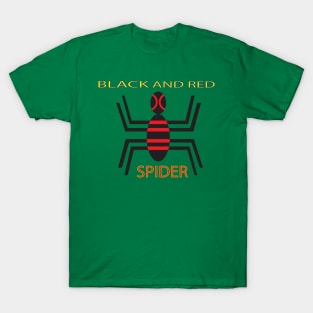 black and red spider T-Shirt